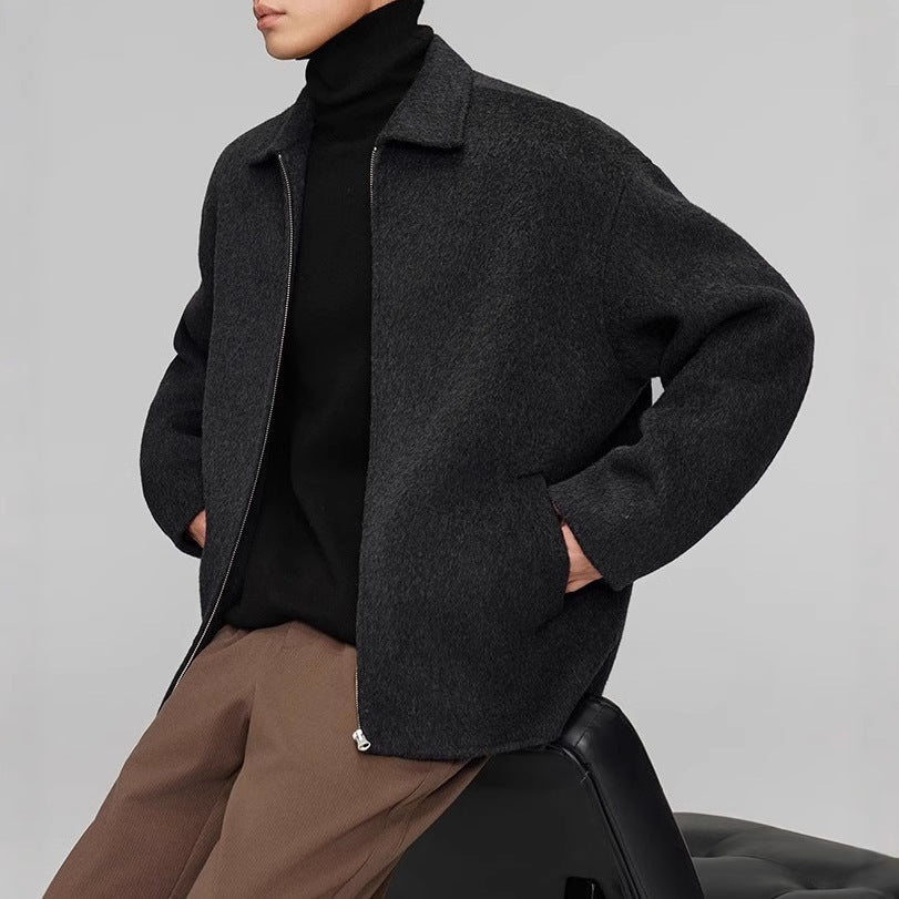 Double-sided Woolen Coat Men's  Autumn And Winter