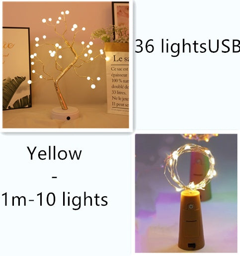 Wine Bottle Lights String 2M 20leds Decorations