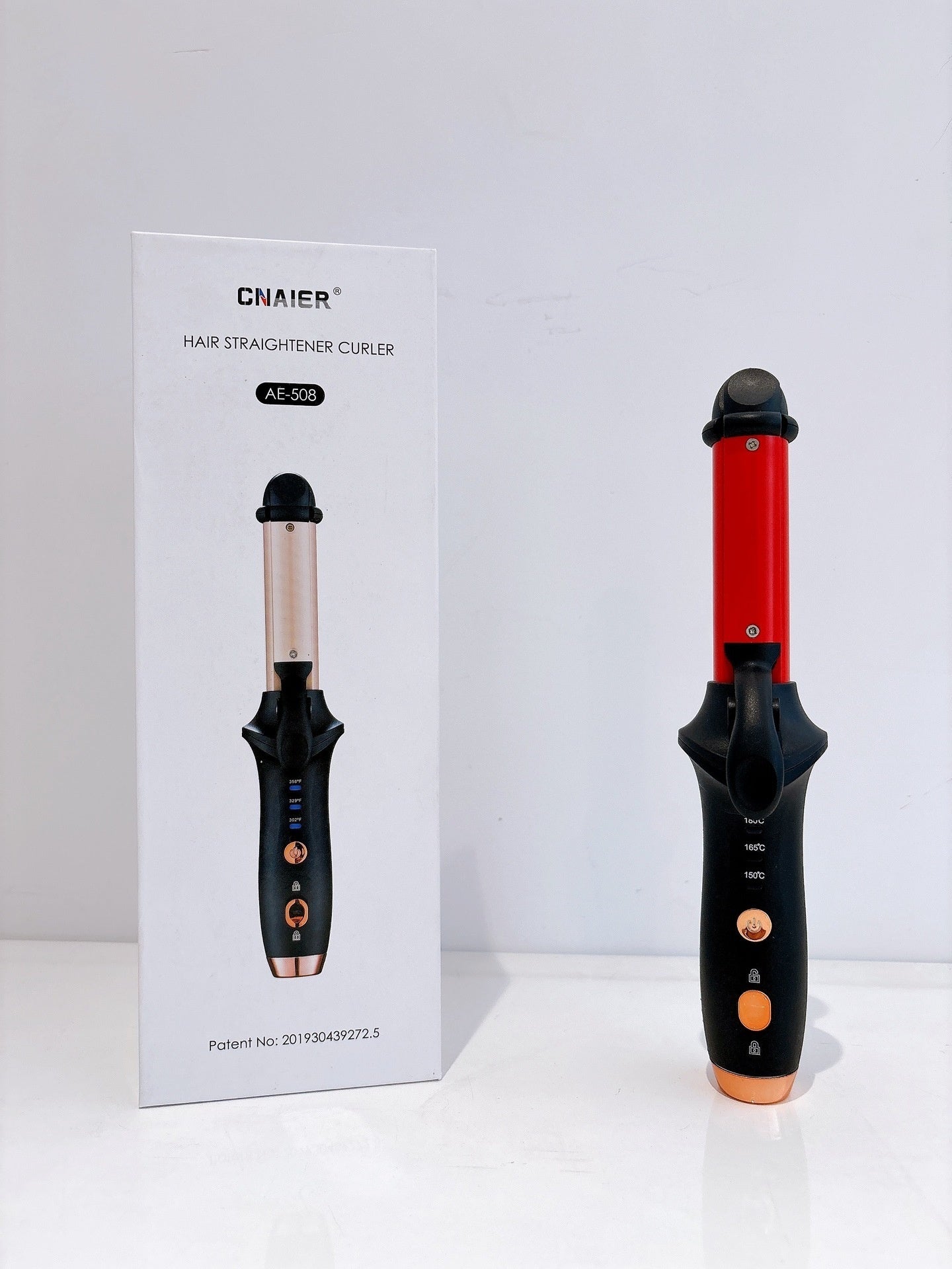 Two-in-one Hair Curler And Straightener Dual-use Bangs