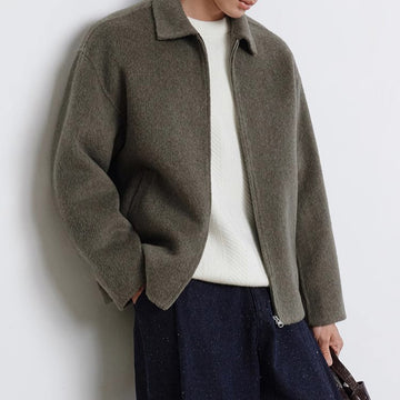 Double-sided Woolen Coat Men's  Autumn And Winter