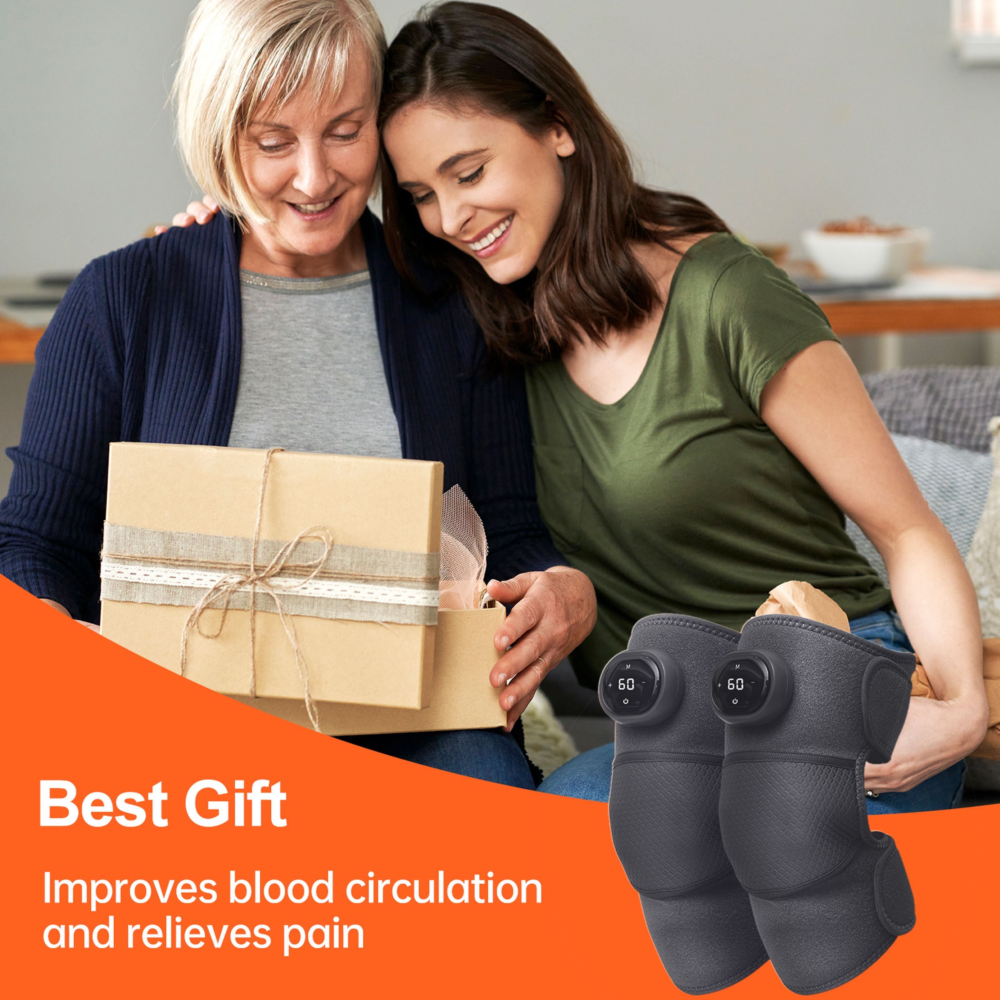 Rechargeable Knee Comfort Pad Smart Relief Portable Care