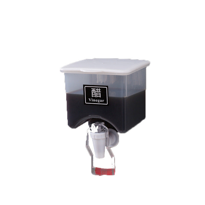 Kitchen Wall-mounted Transparent Liquid Seasoning Tank