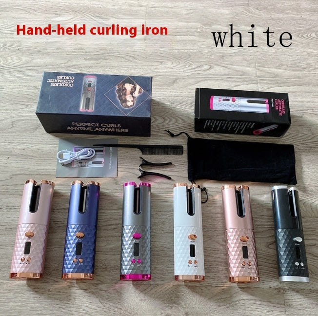 Wireless Hair Curler Portable Usb Charging Automatic Curler