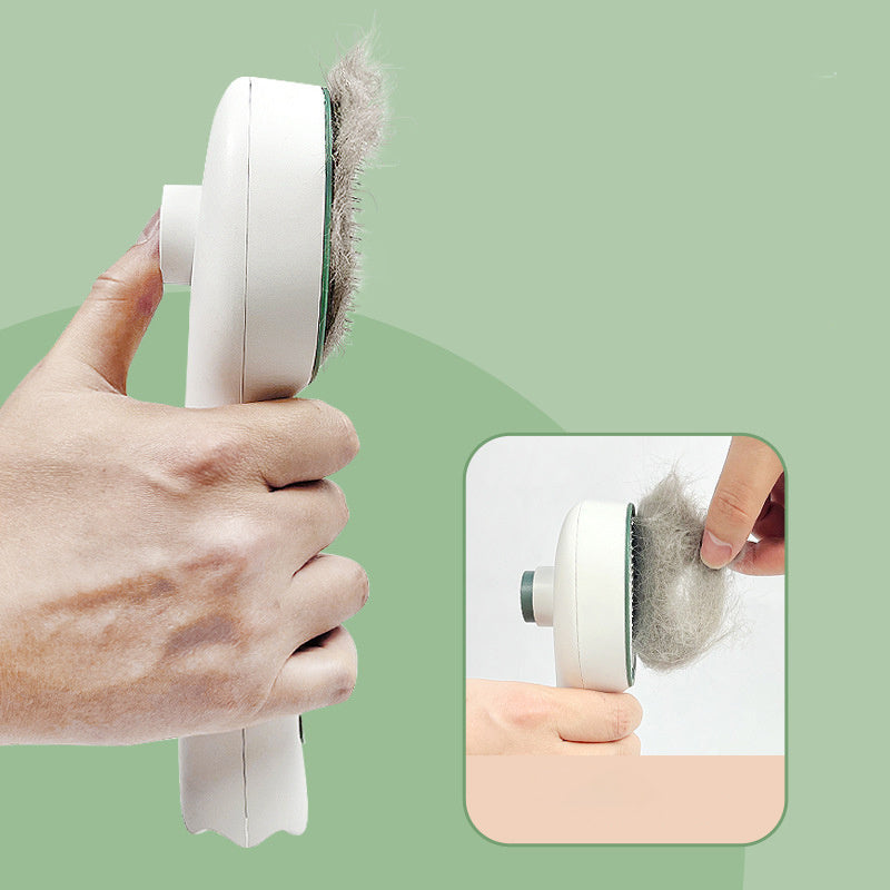 Cat Comb Dog Hair Remover Brush UVC Sterilization Pet Grooming