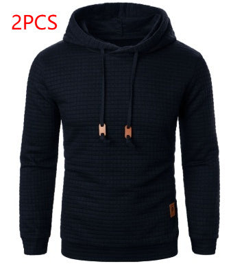 Men's Jacquard Hooded Sweater Long-sleeved Hoodie