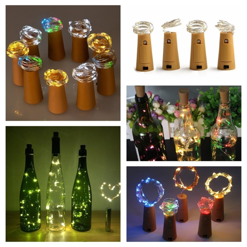 Wine Bottle Lights String 2M 20leds Decorations