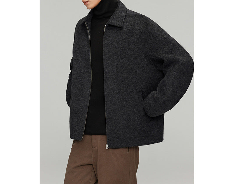 Double-sided Woolen Coat Men's  Autumn And Winter