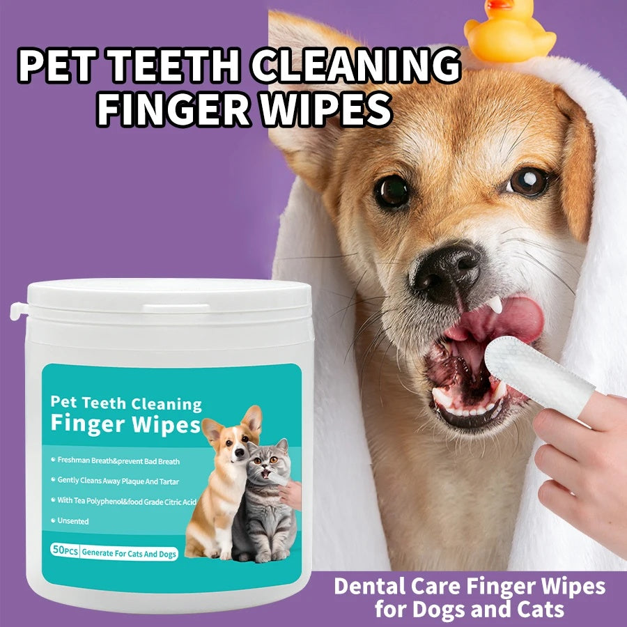 Disposable Pet Cleaning Teeth Cleaning